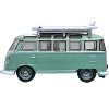 Volkswagen T1 Samba Bus RHD Green Two-Tone with Surfboards on Roof Rack 1/148 (N) Scale Diecast Model Car by Oxford Diecast - 2 of 4