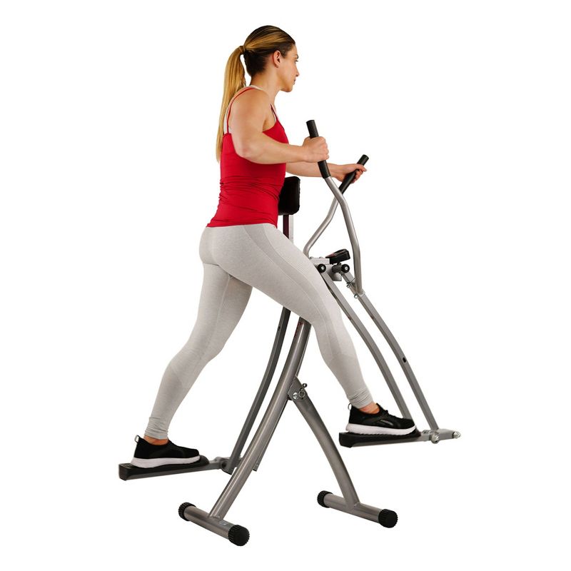 Sunny Health and Fitness (SF-E902) Air Walk Trainer - Silver, 6 of 12