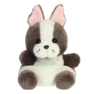 Aurora Mini Beau French Bulldog Palm Pals Adorable Stuffed Animal Brown 4" - 1 of 4