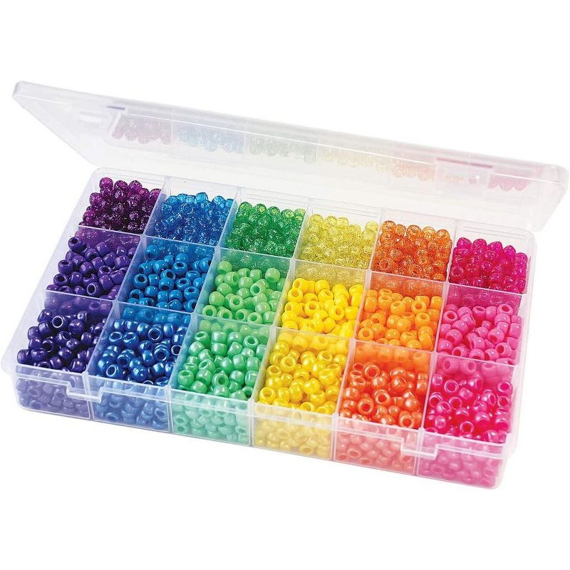 The Beadery Bead Extravaganza Bead Box Kit 19.75oz-Brights, 4 of 6