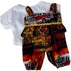 Doll Clothes Superstore Firefighter Print Doll Outfit for 14 -15" Baby Dolls  Unisex Design for Boys & Girls - 4 of 4