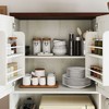 ORRD 71" Farmhouse Kitchen Pantry Buffet with Hutch, Drawers & Charging Station, Multifunctional Sideboard for Dining Room & Microwave Stand - 4 of 4
