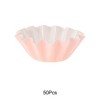 Unique Bargains Cupcake Liners Chrysanthemum Flower Shape Disposable Baking Cups Coated Baking Paper 1.77"x1.18" 50 Pcs - 4 of 4