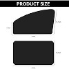 TruAIR Car Window Sun Shields - Black (4-Pack) - 2 of 4