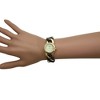 Olivia Pratt Gold Chain and Tortoise Strap Women Watch - 4 of 4