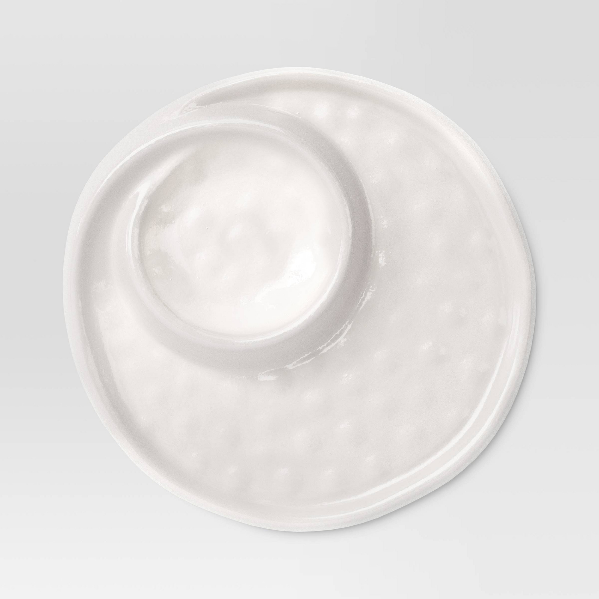 Coastal 14" Melamine Plastic Dip Bowl and Platter - Threshold™