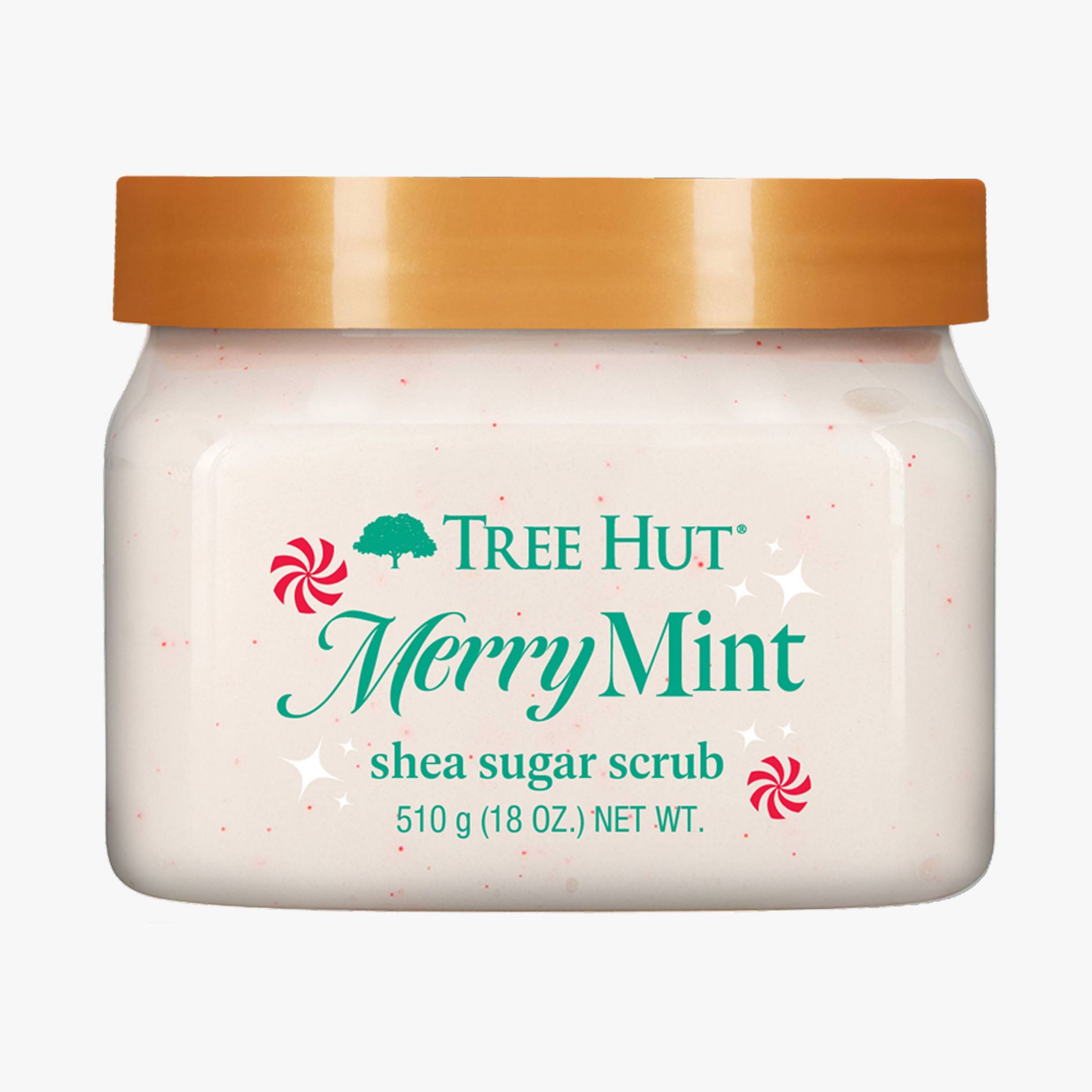 Tree Hut Sugar Body Scrub - Merry Mint Shea - 18oz