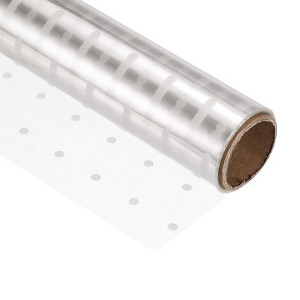 Unique Bargains Wrapping Paper Film Wrapper Polka Dots for Flowers Baskets Gifts Wrap - 1 of 4