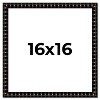PosterPalooza | 16x16 Bamboo Picture Frame, UV Acrylic, 4 Finishes - Brown, Black, Gold, and Natural - 2 of 4