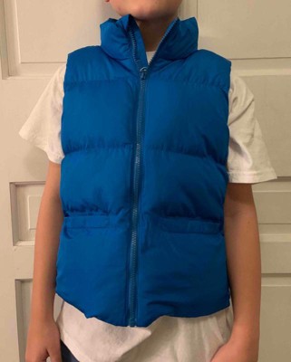 Boys' Puffer Vest - All In Motion™ Blue Xxl : Target