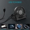 Portable USB Desk Fan, USB Powered Personal Fan - Small, Mini Table Fan for Home Office Travel More, Powerful and Quiet Operation - 4 of 4