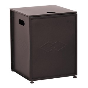 Propane Tank Cover Table, Hideaway Table for Gas Fire Pits, for 20 lbs Propane Tank Outdoor Gas Tank - 1 of 4