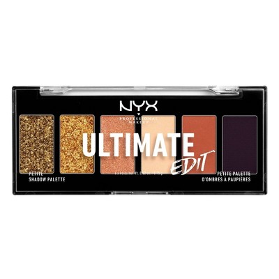 NYX Professional Makeup Ultimate Edit Mini Eyeshadow Palette - Utopia - 0.02oz