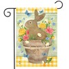 Briarwood Lane Easter Garden Flag 12x18 For Outdoor Flowerpot Bunny For Easter Garden Flag Flags For Outside - 2 of 4