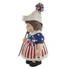 Bethany Lowe 17.5 Inch Betsy  Large Paper Mache Flag July 4Th Figurines - 3 of 3