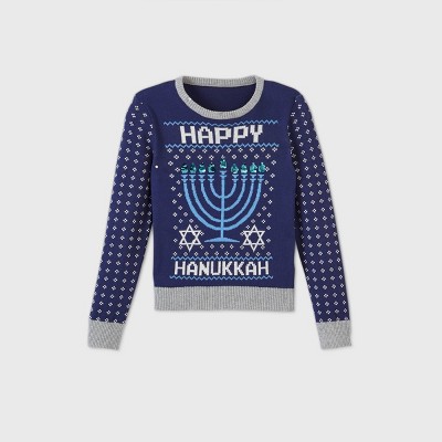 hanukkah sequin sweater