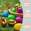 Joyfy 2.3 Inch 44 Colorful with 6 Golden Fillable Eggs for Easter Hunt Party Favors Basket Stuffers and Classroom Prize Supplies - 2 of 3