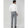 Lars Amadeus Men's Dress Plaid Pants Slim Fit Flat Front Check Chino Pants Trousers - 2 of 4