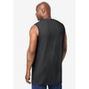KingSize Men's Big & Tall Shrink-Less Longer-Length Lightweight Muscle Pocket Tee - 3 of 4