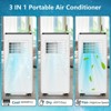 Portable Air Conditioners 8000 BTU, Energy Efficient AC Unit with Remote Control - 3 of 4