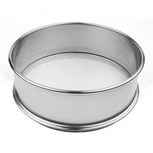 Vollum Flour Sifter for Baking Stainless Steel Mesh Sieve - 0.3mm Holes (50 Mesh) - 1 of 4