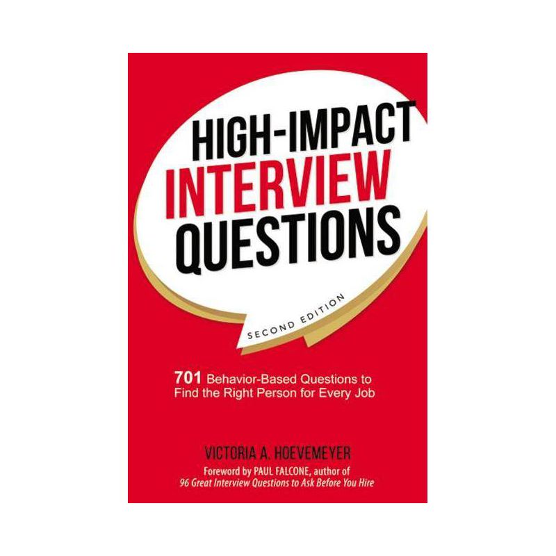 High-Impact Interview Questions - 2nd Edition by  Victoria Hoevemeyer (Paperback), 1 of 2