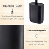 Evideco French Home Goods Oval Toilet Brush And Holder Set - 3 of 4