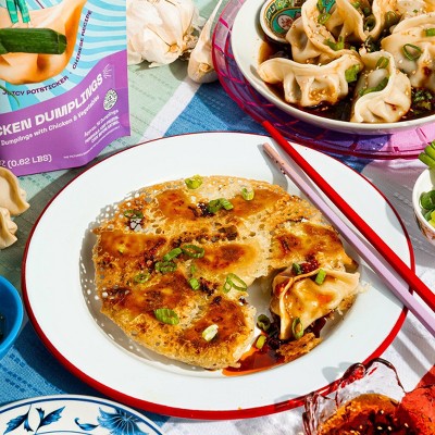 MiLa Potsticker Dumpling Chicken with sauce - 10.9oz