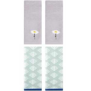 REGALWOVEN 4 Pcs Soft Absorbent Cotton Hand Towels - 1 of 4
