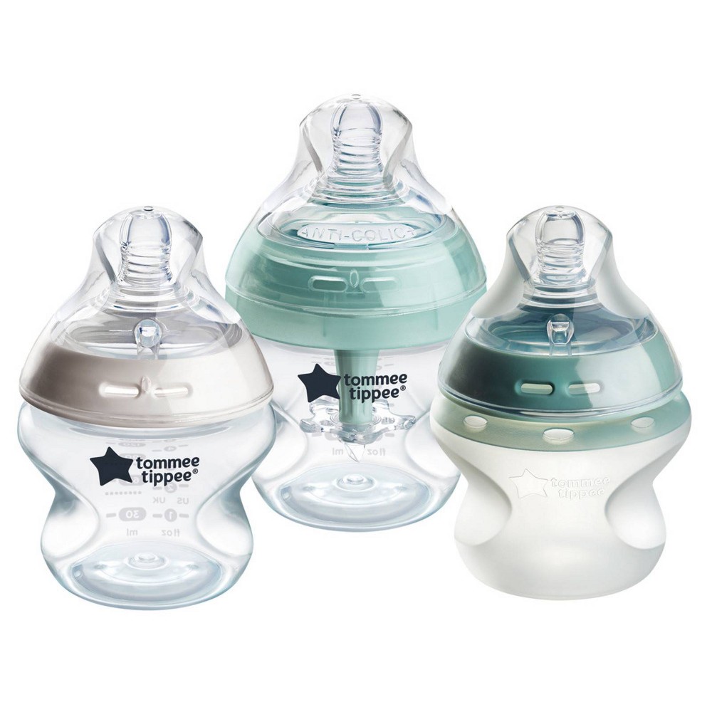 Photos - Baby Bottle / Sippy Cup Tommee Tippee Natural Start Baby Choice Bottle Set - 5oz/3pk 