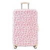Infurnic Bag and Luggage Sets Hardshell  3 PCS with 360° Spinners Lightweight Suitcase, DurableTravel Suitcase, Pink, 28.5"*17.9"*11.6" - 2 of 4