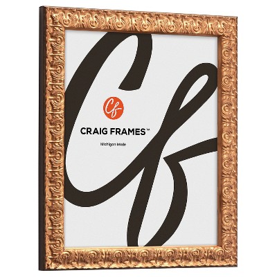 Versailles Ornate Gold 10x12 Inch Solid Wood Picture Frame