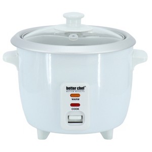 Better Chef 3 Cup Automatic Rice Cooker in White - 1 of 4