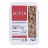 DeLallo Organic Whole Wheat Shells - Case of 8/16 oz - 2 of 4