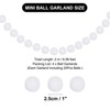 Unique Bargains Party Decorative Polyester Yarn Pom Pom Ball Garlands 4 Pcs - 2 of 4