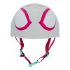 Spider-Man Marvel Ghost Spider Cycling Girls' Hero Multi-Sport Helmet - Pink/White - 3 of 4