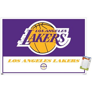Trends International NBA Los Angeles Lakers - Logo 21 Unframed Wall Poster Prints - 1 of 4