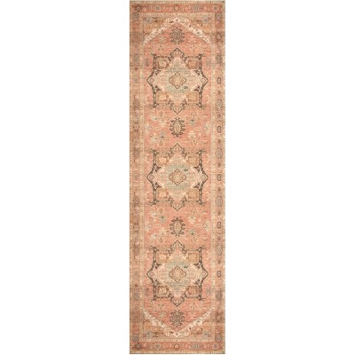 Nourison Vintage Washables Medallion Non-Slip Indoor Rug