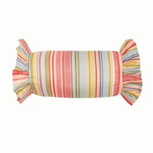 C&F Home 6" x 12" Cottage Stripes Neckroll - 1 of 4