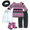 Sophia’s Dress, Leggings, Scarf, Vest, and Boots for 18" Dolls - 4 of 4