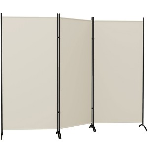 6' 3 Panel Room Divider, Indoor Privacy Screen for Home - 1 of 4
