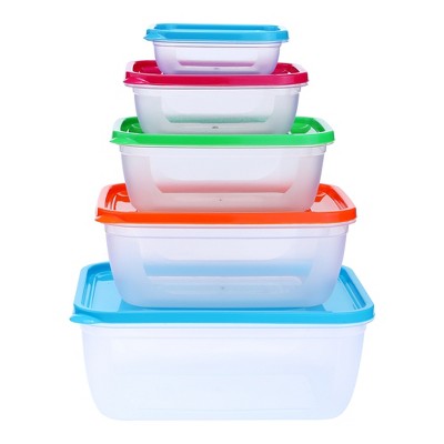 REGALWOVEN Storage Leakproof Reusable Microwavable Food Container 10 Pcs