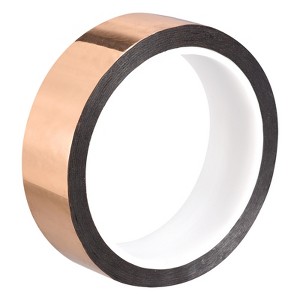 Unique Bargains Adhesive Mirror Finish Decor Metalized Polyester Film Tape - 1 of 4