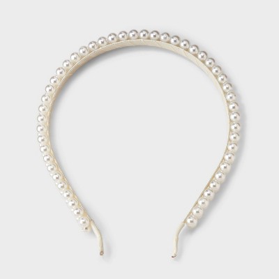 Girls' Pearl Headband - art class Ivory - image 2
