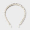 Girls' Pearl Headband - art class™ Ivory - 2 of 3