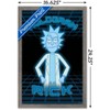 Trends International Rick And Morty - Hologram Rick Framed Wall Poster Prints - 3 of 4