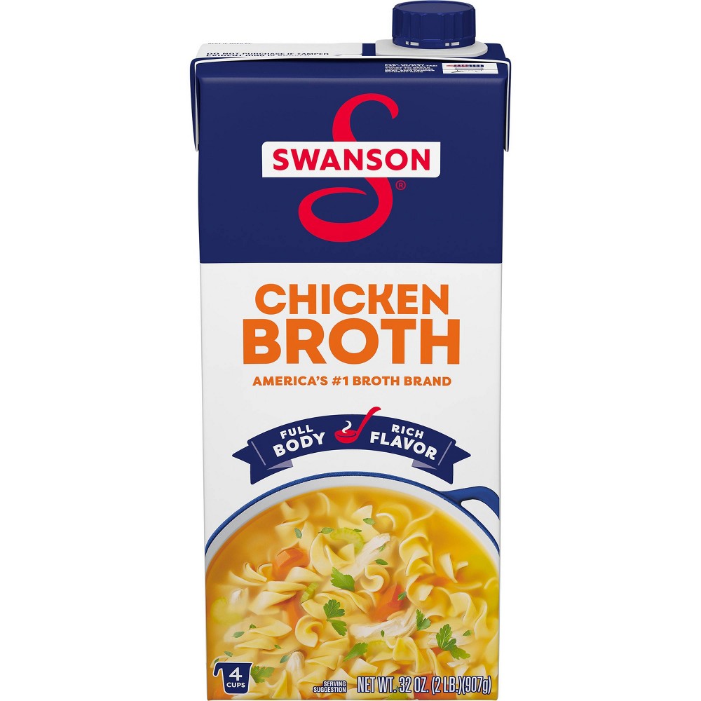 UPC 051000121141 product image for Swanson 100% Natural Gluten Free Chicken Broth - 32oz | upcitemdb.com