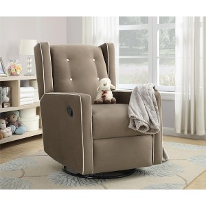 Baby Relax Mikayla 4-in-1 Nursery Swivel Glider Rocker Recliner - 1 of 4