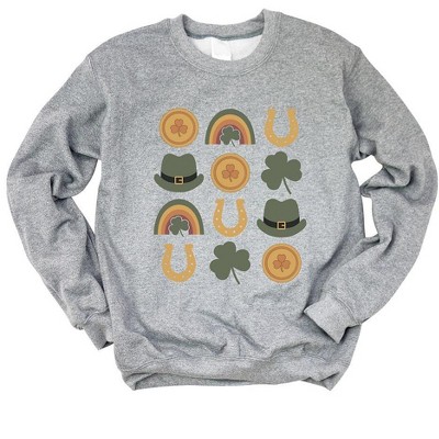 Simply Sage Market Women's Graphic Sweatshirt St. Patrick's Day Chart