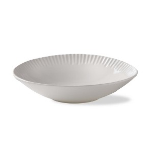 Tag Vista Low Serving Bowl 96oz Grey Dishwasher-Safe 13.21" x 12.97" x 3" Perfect for Entertaining and Everyday Use - 1 of 3